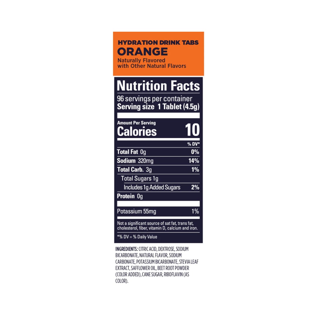 GU - HYDRATION DRINK TABS ORANGE2