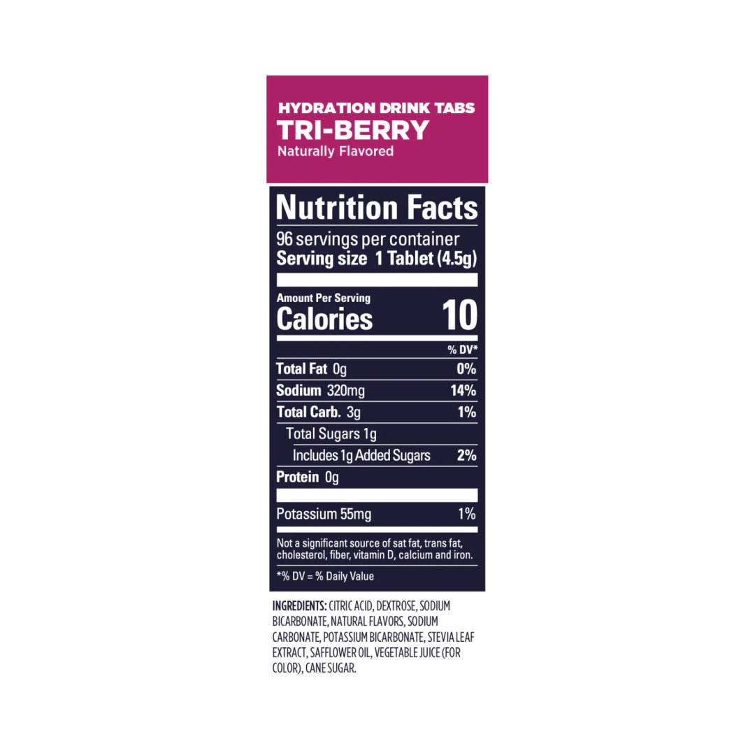GU - HYDRATION DRINK TABS TRI - BERRY2