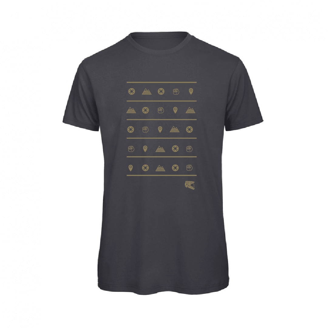 POLERA  TEMPLO DARK GREY LV1