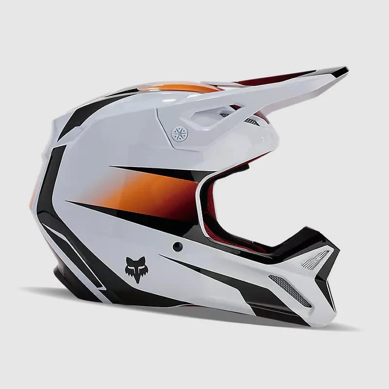 CASCO V1 FLORA BLANCO/NEGRO3