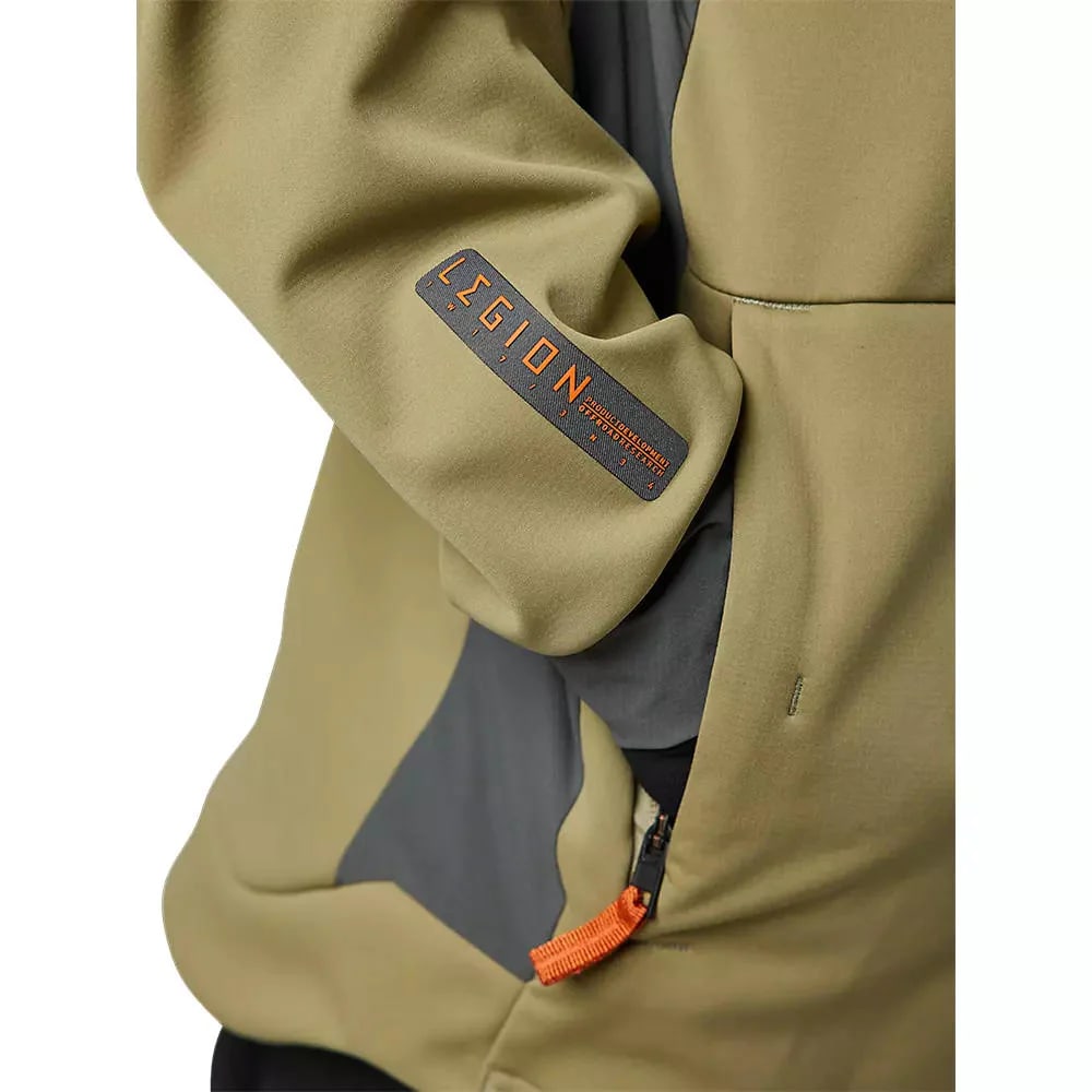 CHAQUETA DEFEND DRIVE WILDBLOCK ZIP BLANCO FOX5