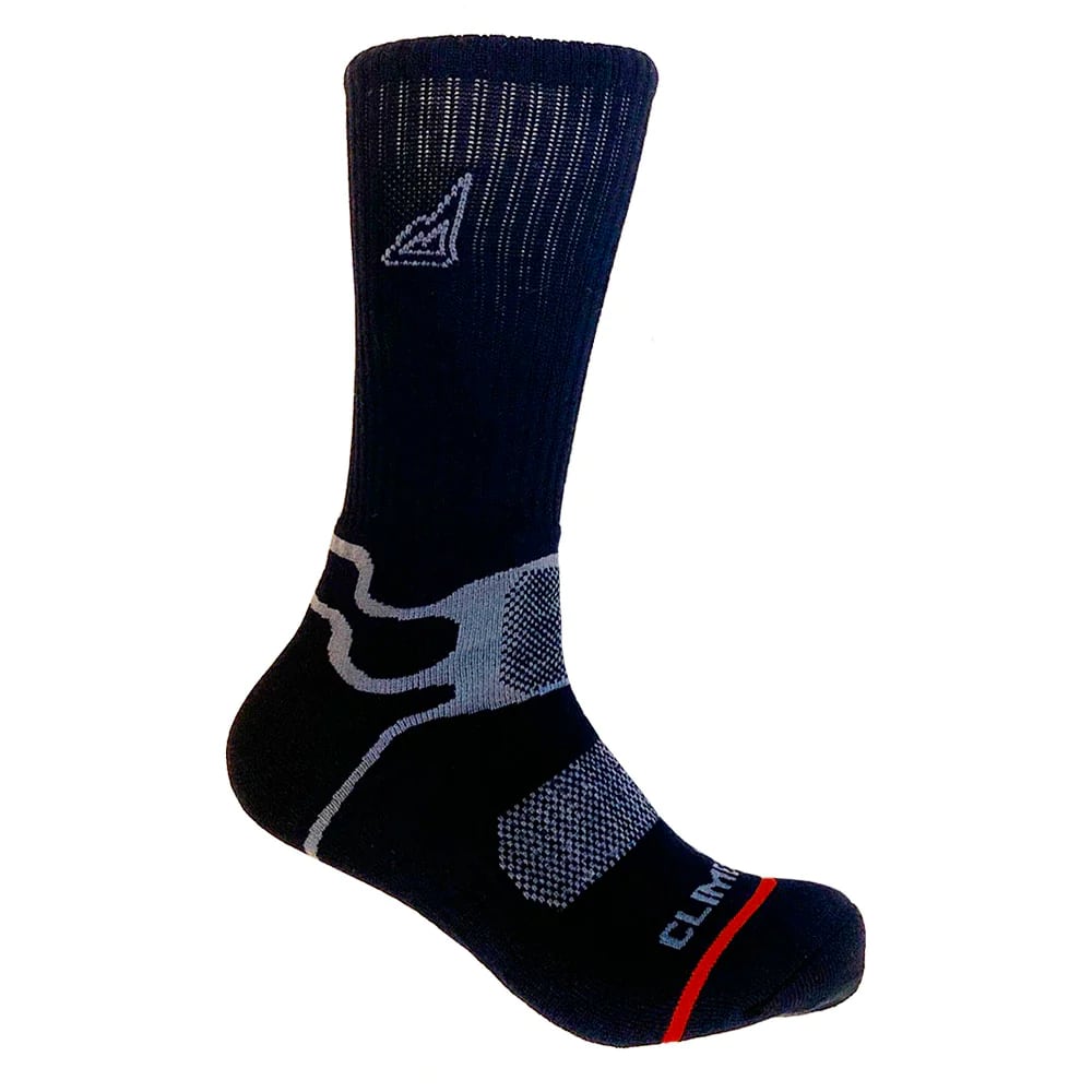 CALCETIN NEGRO/GRIS CLIMBER MORITZ 2 PARES3