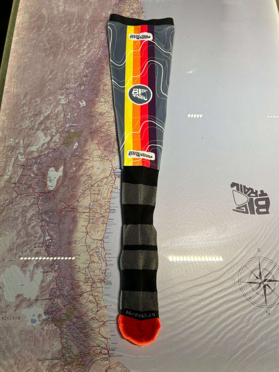 BIGTRAIL - CALCETIN METODO VERTICAL ROJO3