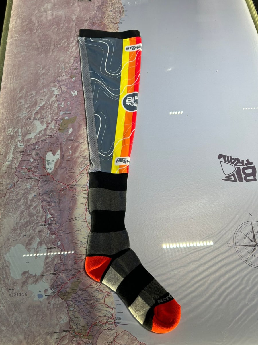 BIGTRAIL - CALCETIN METODO VERTICAL ROJO1