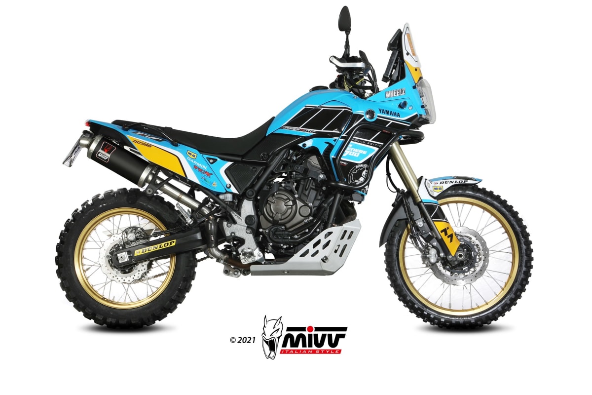 ESCAPE DAKAR INOX NEGRO YAMAHA TENERE 7003