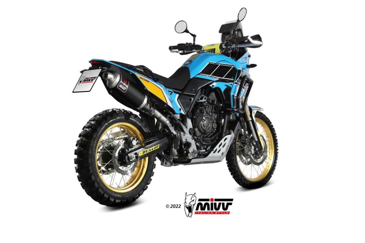 ESCAPE DAKAR INOX NEGRO YAMAHA TENERE 7002
