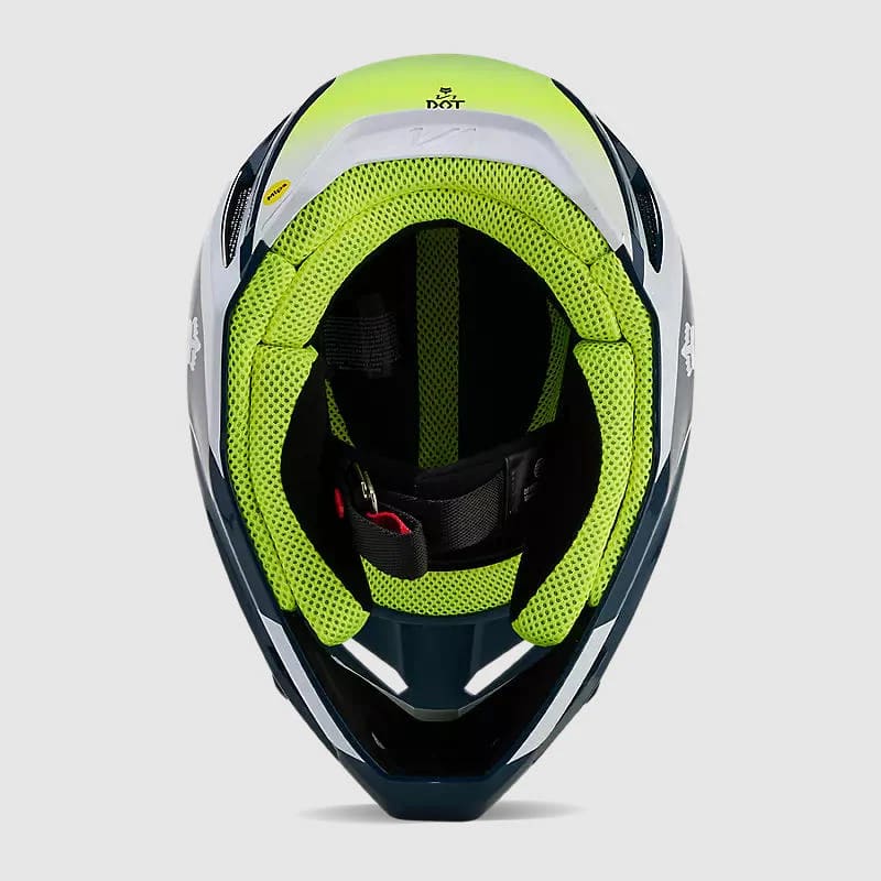 CASCO V1 FLORA AZUL PETROLEO7