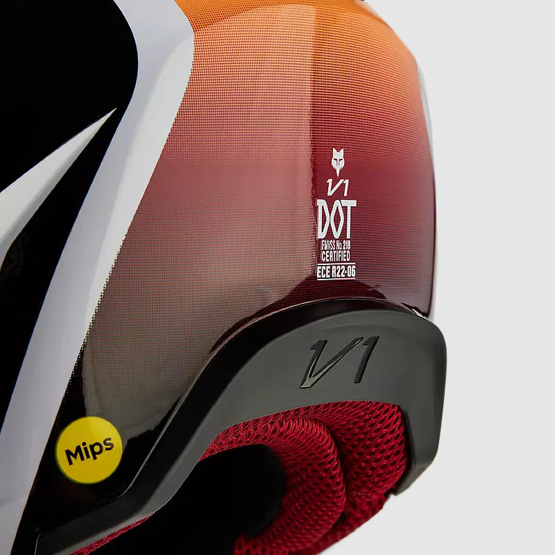 CASCO V1 FLORA BLANCO/NEGRO9