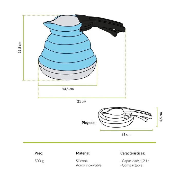 TETERA PLEGABLE BREVA 1.2LT7