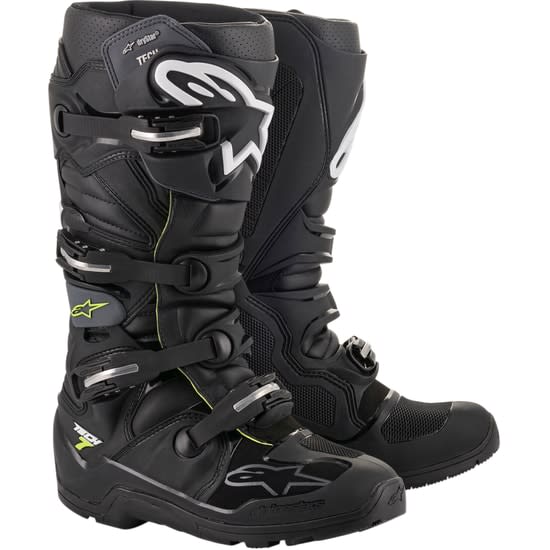 ALPINESTARS - BOTA TECH 7 ENDURO DRYSTAR NEGRO/GRIS 10