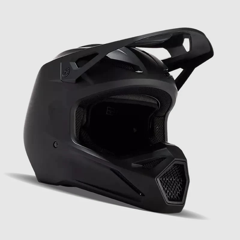 CASCO V1 SOLID NEGRO MATTE L