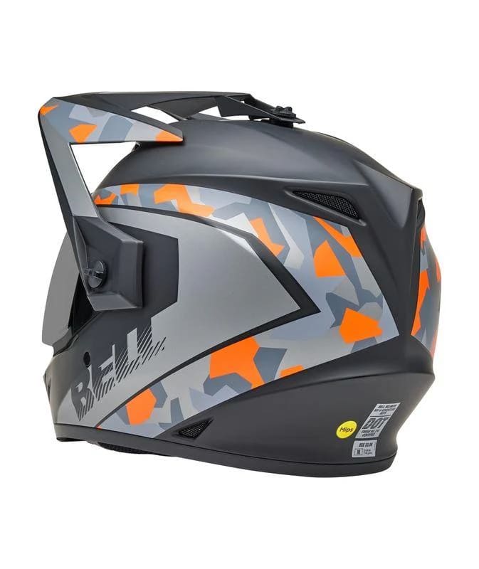ぱー CASCO - MX9 - ADVENTURE - MIPS - NEGRO/NARANJO | BigTrail