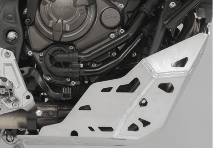 Carter Protection Chaîne Tenere 700 – 2019-2024, Alliage Aluminium, Anti-projections - 4