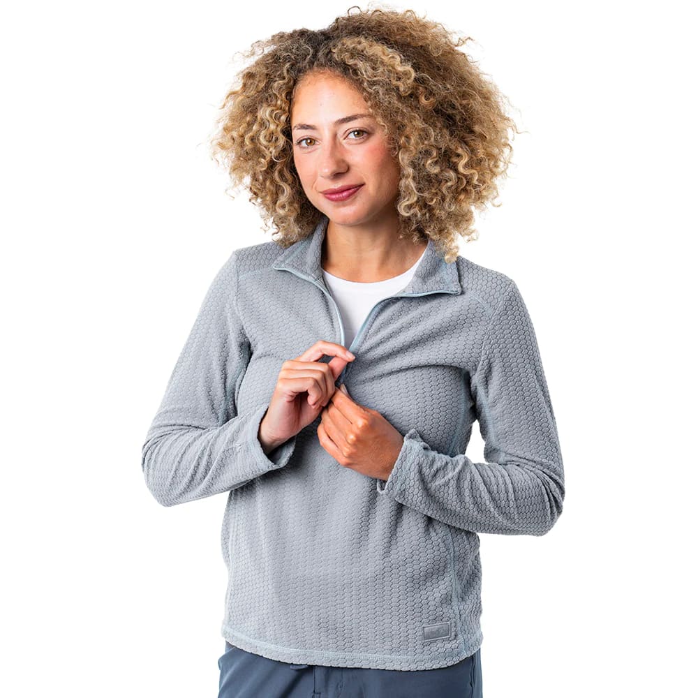 MICROPOLAR FENIX GRIS MUJER XL