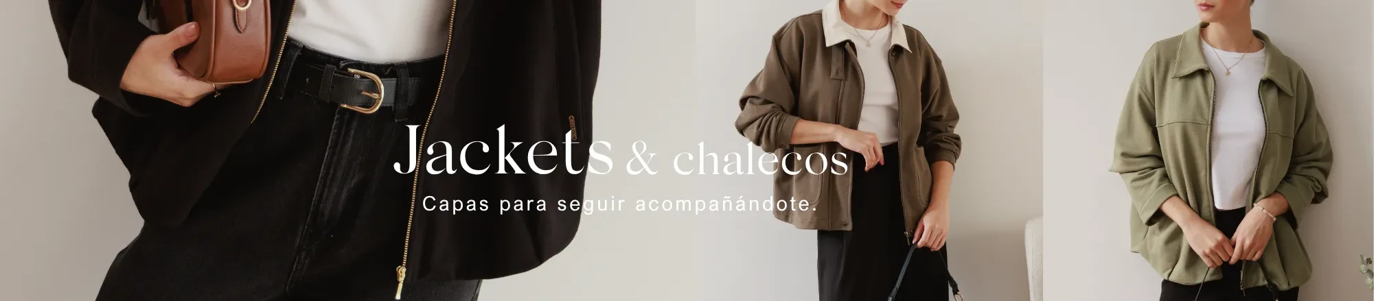 Jackets y Chalecos