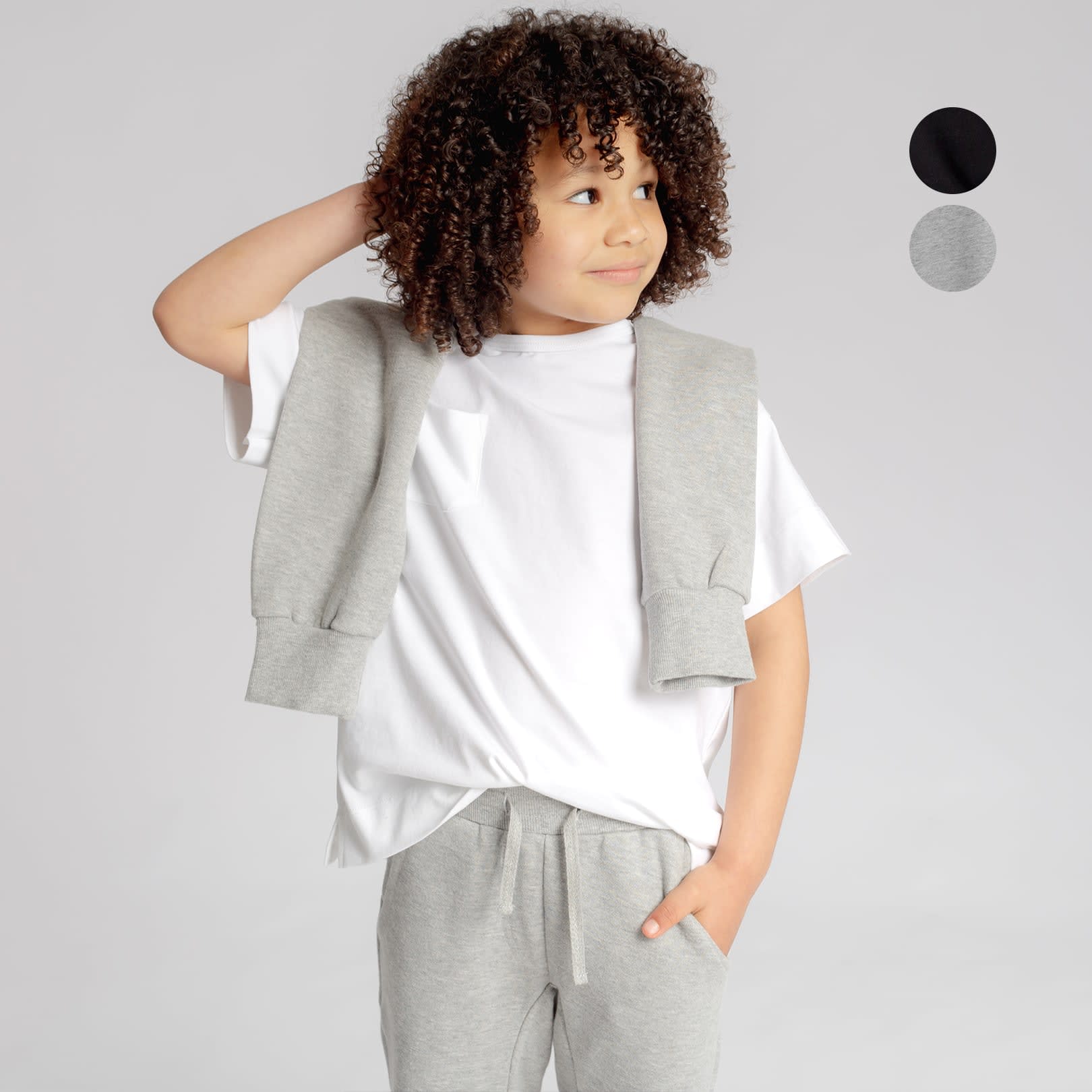 Polo Básico con Bolsillo Niños1