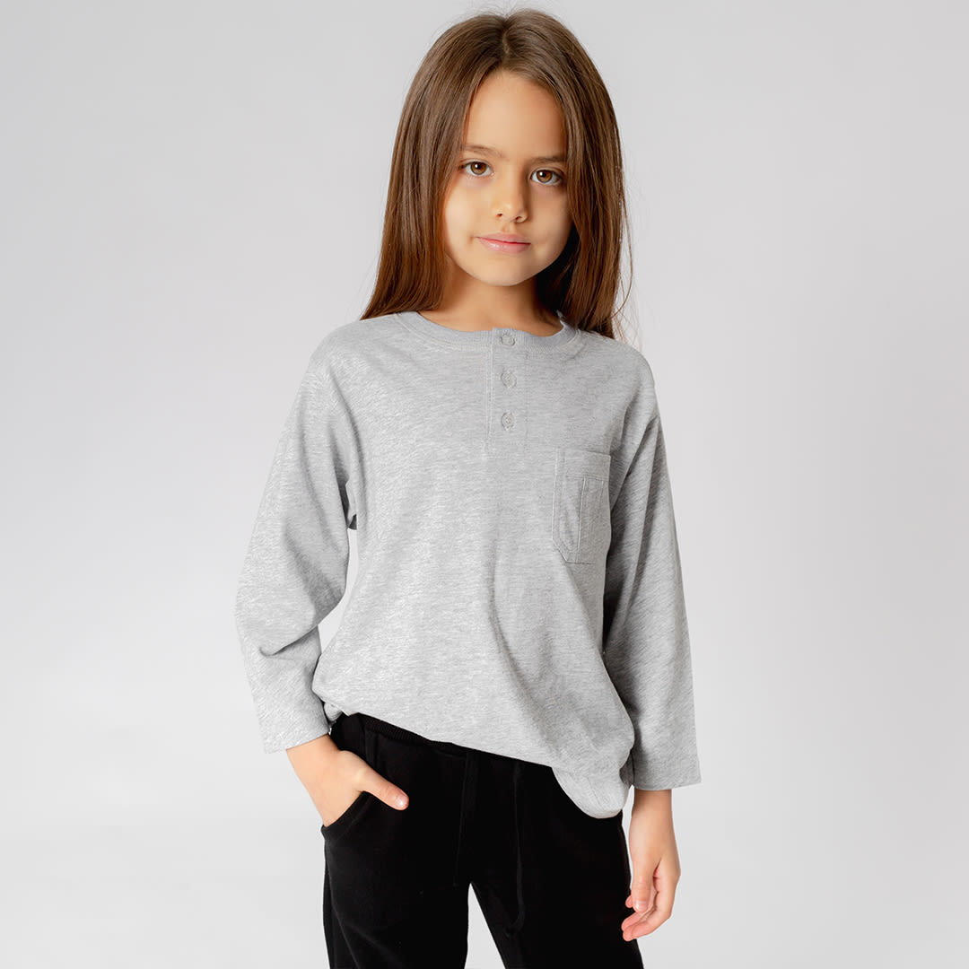 Polo M L con Botones Niños