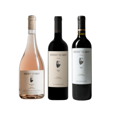 1 CLÁSICO ROSE DE MERLOT 2024 + 1 CLÁSICO MALBEC 2023 + 1 CLÁSICO MERLOT 2022