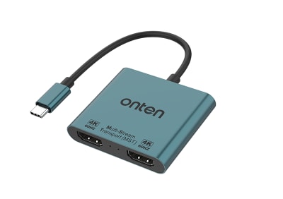 Adaptador USB-C a HDMI Dual Onten