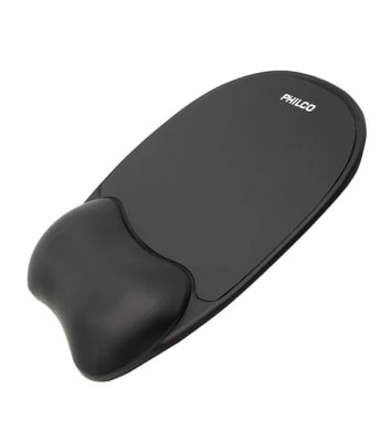 Mouse Pad Rígido con Gel Apoya Muñeca Philco