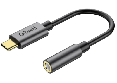 Adaptador USB-C a Audífonos Aux Jack 3.5mm