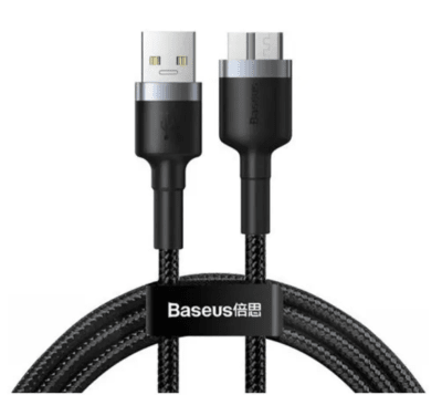 Cable USB 3.0 a Micro B Date Cord 2A 1 Metro Baseus4