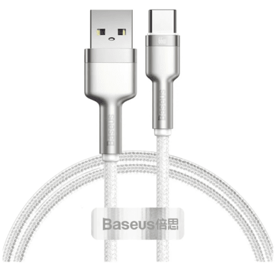 Cable USB-C a USB-A Carga Rápida 66w 2 Metros Baseus