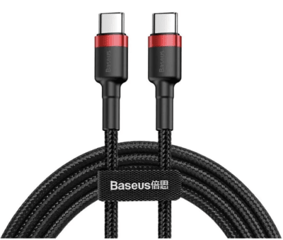 Cable USB-C a USB-C 60W Carga Rápida PD2.0 2 Metros Baseus