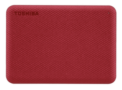 Disco Portátil Canvio Advance Rojo Toshiba4