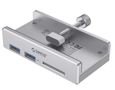 Hub Clip 3 en 1 - 2 x USB 3.0 / SD Orico 