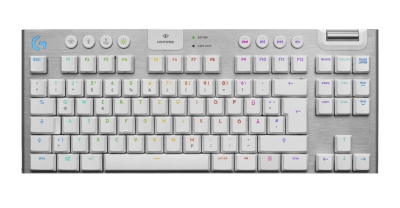Teclado Gamer Inalámbrico G915 TKL Inglés RGB Logitech 3