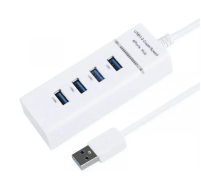 Hub 4 Puertos USB 3.0 Super Speed con Indicadores LED Rohs