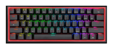 Teclado Inalámbrico Fizz Pro K616 Qwerty Red Inglés Redragon