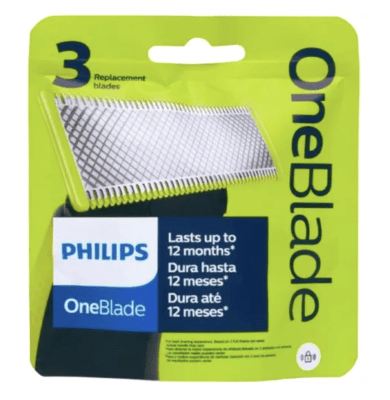 Cuchillas de Repuesto OneBlade 3 Piezas Philips1
