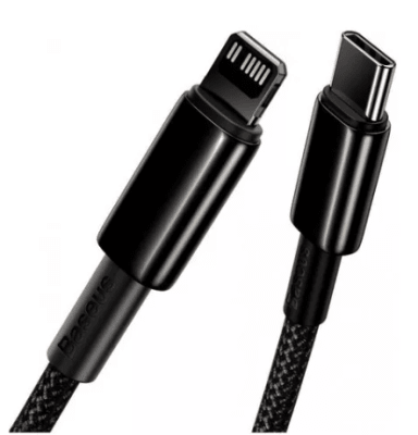 Cable USB-C a iPhone Lightning Tungsten 2 Metros Baseus1