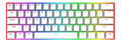 Teclado Gamer Dragonborn K630 Red Redragon1