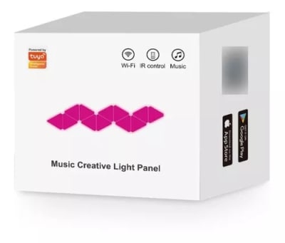 Kit 6 Paneles Triangulares LED Arkifi