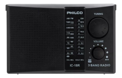Radio Recargable AM/FM IC-18R Philco