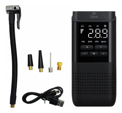 Compresor de Aire 50 PSI 4.000mAh + Linterna Mlab1