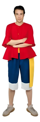 Traje Luffy Halloween