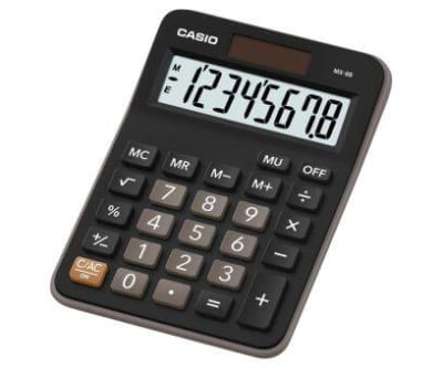 Calculadora Electrónica MX-8B 8 Dígitos Casio