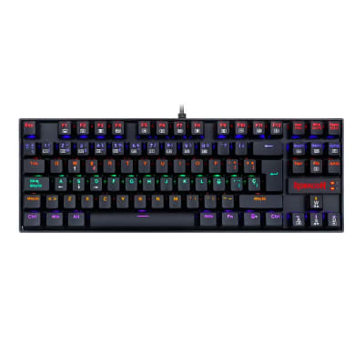 Teclado Gamer Kumara K552 Outemu Red Español con Luz Rainbow Redragon1