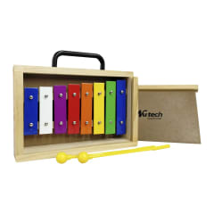 Metalófono 8 Notas Coloreadas Nutech 0