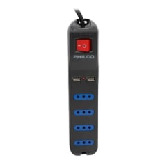 Alargador XT41 2 USB 4 POS Philco 0