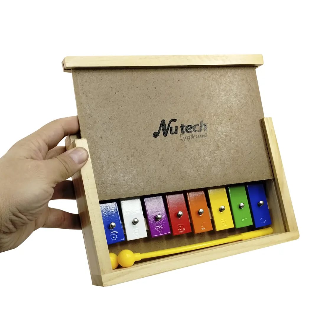 Metalófono 8 Notas Coloreadas Nutech2