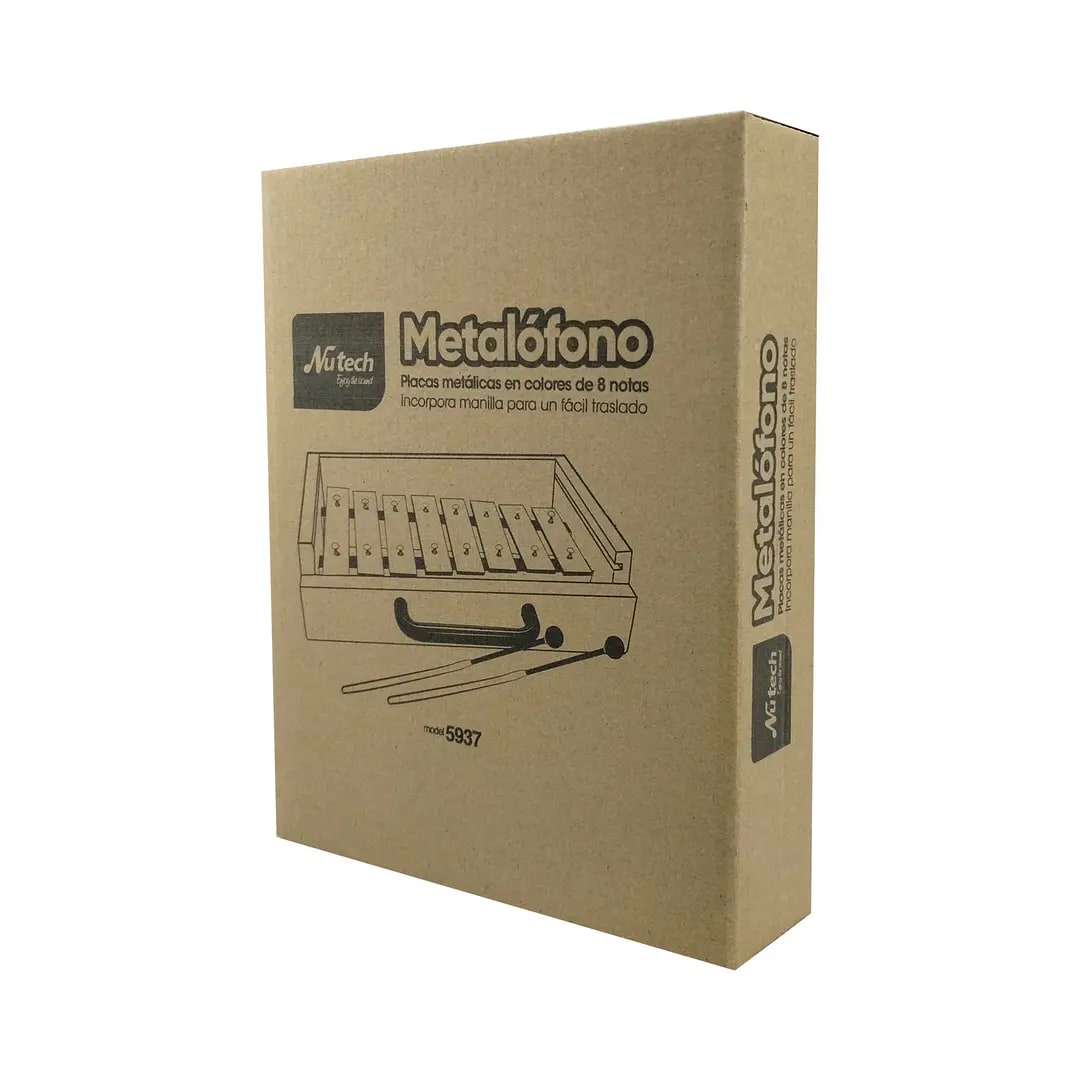 Metalófono 8 Notas Coloreadas Nutech3
