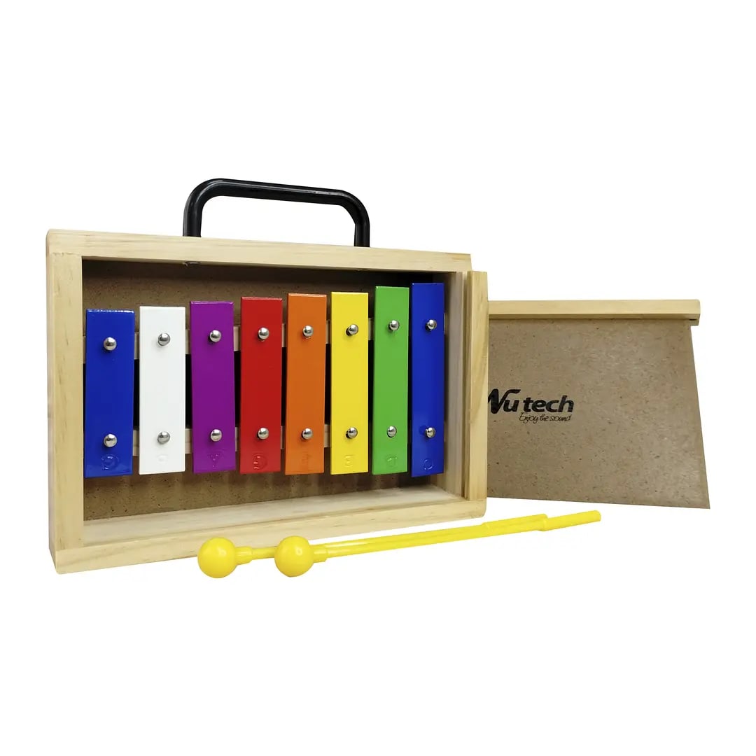 Metalófono 8 Notas Coloreadas Nutech1