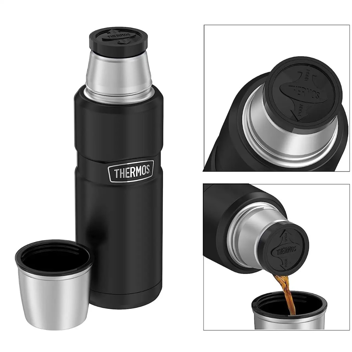 Termo Líquido King Acero Inoxidable 470 ML Thermos2