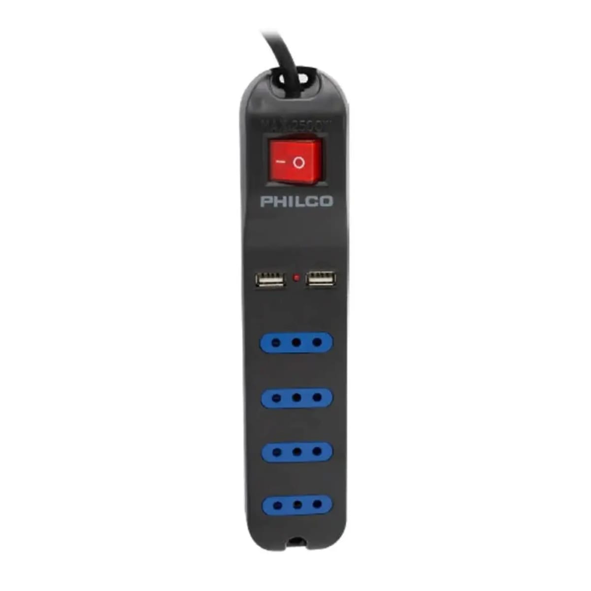 Alargador XT41 2 USB 4 POS Philco1