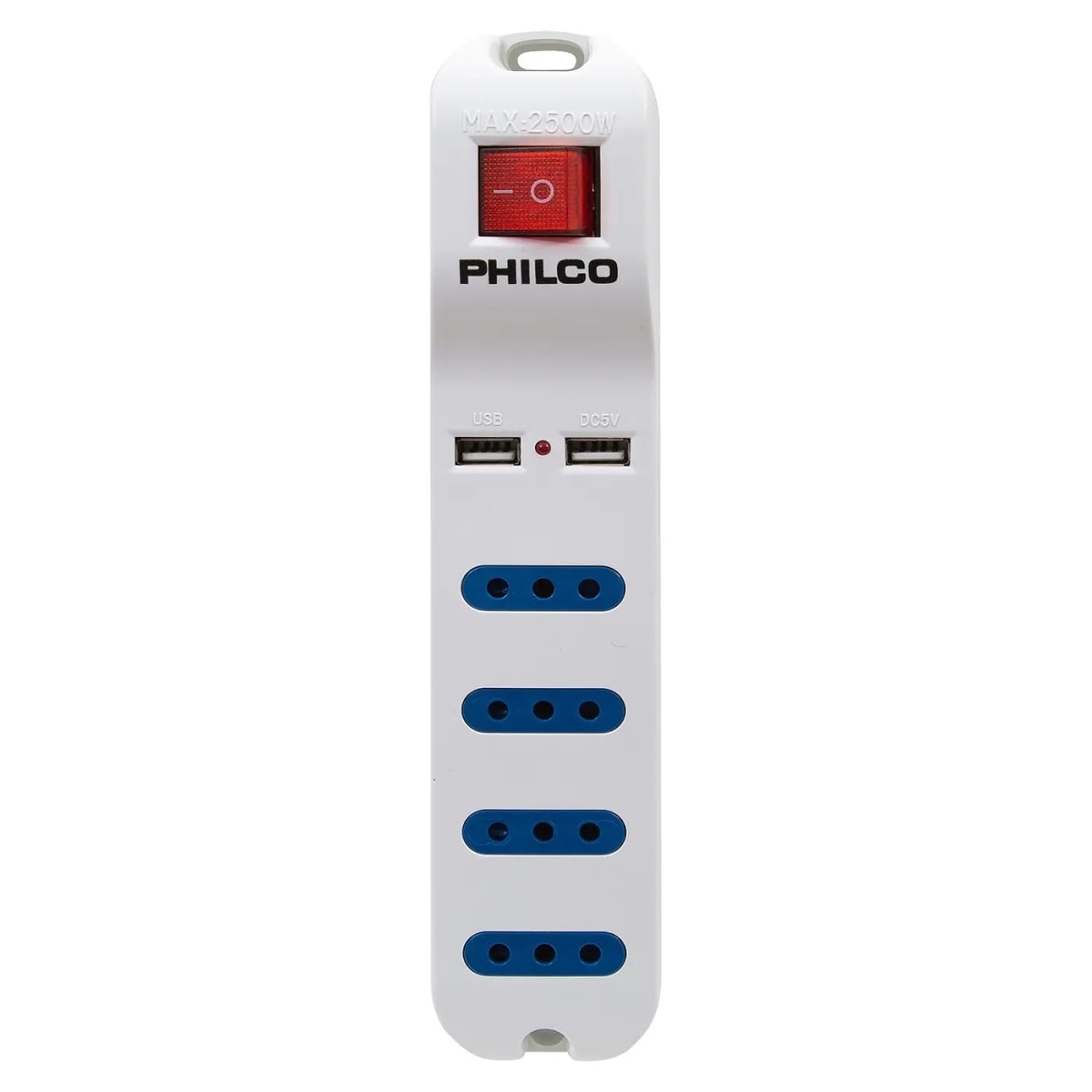 Alargador XT41 2 USB 4 POS Philco2